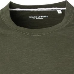 Marc O'Polo Longsleeve 127 2222 52080/428 Bio Baumwolle, Dunkelgrün meliert, Dunkelgrün -MR Wasch Geschaft 373450 norm2