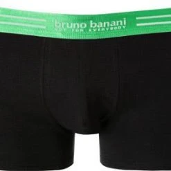 bruno banani Shorts 3er Pack Cotton 2201-2326/0007 Trunks, Baumwoll-Stretch, Schwarz -MR Wasch Geschaft 373493 norm2