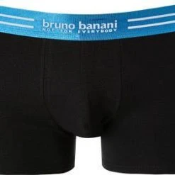 bruno banani Shorts 3er Pack Cotton 2201-2326/0007 Trunks, Baumwoll-Stretch, Schwarz -MR Wasch Geschaft 373493 norm3