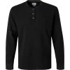 camel active Longsleeve 409671/6T11/88 Baumwolle, Schwarz, Asphalt
