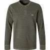 camel active Longsleeve 409671/6T11/93 Baumwolle, Olivgrün, Oliv