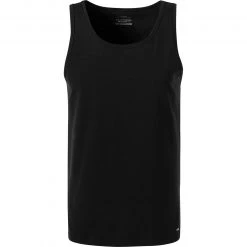 CALIDA Athletic-Shirt 12090/992 Tanktop, Baumwoll-Stretch, Schwarz