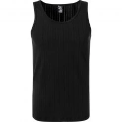CALIDA Athletic-Shirt 12986/992 Tanktop, Baumwoll-Stretch, Schwarz