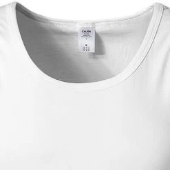 CALIDA Athletic-Shirt 2er Pack 12141/001 Tanktops, Baumwoll-Stretch, Weiß -MR Wasch Geschaft 374259 norm2