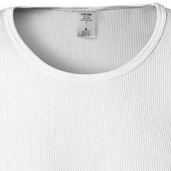CALIDA T-Shirt 17410/001 Baumwolle, Weiß , Weiß -MR Wasch Geschaft 374277 norm2