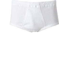 CALIDA Classic Slip 20610/001 Baumwolle Feinripp, Weiß