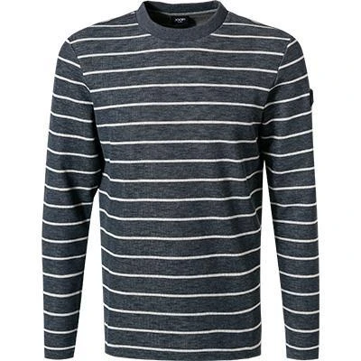 JOOP! Longsleeve Sebastian 30027883/404 Baumwolle, Indigo gestreift, Indigo 2 JOOP! Longsleeve Sebastian 30027883/404 Baumwolle, Indigo gestreift, Indigo – Bild 2