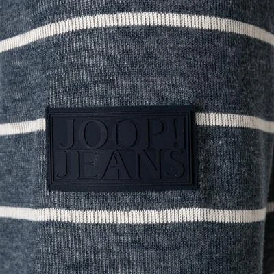 JOOP! Longsleeve Sebastian 30027883/404 Baumwolle, Indigo gestreift, Indigo 4 JOOP! Longsleeve Sebastian 30027883/404 Baumwolle, Indigo gestreift, Indigo – Bild 4