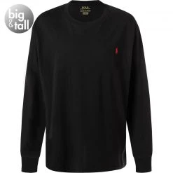 Polo Ralph Lauren Longsleeve 711671467/009 Big&Tall, Baumwolle, Schwarz