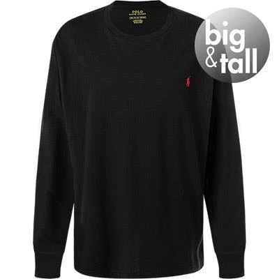 Polo Ralph Lauren Longsleeve 711671467/009 Big&Tall, Baumwolle, Schwarz 2 Polo Ralph Lauren Longsleeve 711671467/009 Big&Tall, Baumwolle, Schwarz – Bild 2