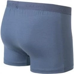 CALIDA Boxer 25380/457 Trunk, Jersey Compostable, Rauchblau, Dunkelblau -MR Wasch Geschaft 374371 norm2