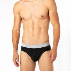 Calvin Klein Underwear Calvin Klein COTTON STRETCH 3er Pack U2661G/WHD Slips, Baumwoll-Stretch, Schwarz, Rot-grau-royal -MR Wasch Geschaft 374387 norm3