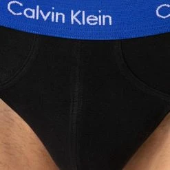 Calvin Klein Underwear Calvin Klein COTTON STRETCH 3er Pack U2661G/WHD Slips, Baumwoll-Stretch, Schwarz, Rot-grau-royal -MR Wasch Geschaft 374387 norm5