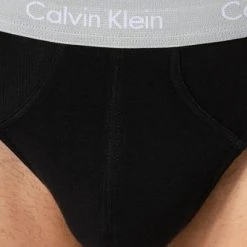 Calvin Klein Underwear Calvin Klein COTTON STRETCH 3er Pack U2661G/WHD Slips, Baumwoll-Stretch, Schwarz, Rot-grau-royal -MR Wasch Geschaft 374387 norm6