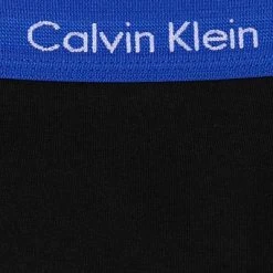 Calvin Klein Underwear Calvin Klein COTTON STRECH 3er Pack U2662G/WHD Trunks, Baumwoll-Stretch, Schwarz, Rot-grau-royal -MR Wasch Geschaft 374388 norm5