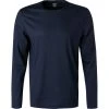 OLYMP Casual Modern Fit T-Shirt 5600/84/18 Longsleeve, Baumwolle, Marine
