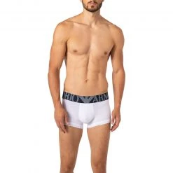 EMPORIO ARMANI Trunk 111389/1A516/00010 Baumwoll-Stretch, Weiß
