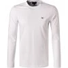 EMPORIO ARMANI T-Shirt 8N1TR1/1JRGZ/0100 Longsleeve, Baumwolle, Weiß