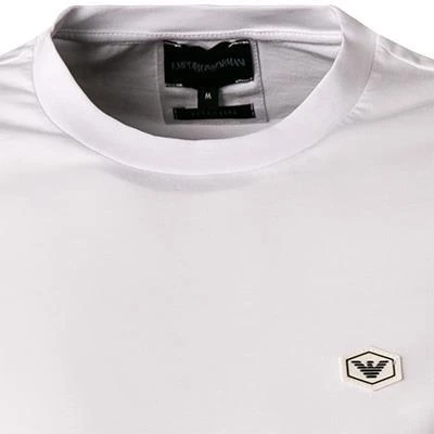 EMPORIO ARMANI T-Shirt 8N1TR1/1JRGZ/0100 Longsleeve, Baumwolle, Weiß 3 EMPORIO ARMANI T-Shirt 8N1TR1/1JRGZ/0100 Longsleeve, Baumwolle, Weiß – Bild 3