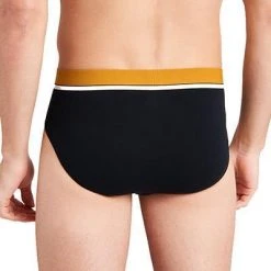 Schiesser Rio-Slip 3er Pack 175735/901 Slips, Baumwoll-Stretch, Schwarz -MR Wasch Geschaft 374646 norm2