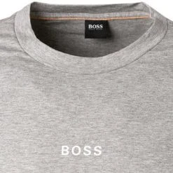 BOSS Longsleeve TChark 50462807/051 Baumwolle, Grau meliert, Hellgrau -MR Wasch Geschaft 374885 norm2