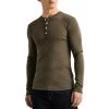 Schiesser Revival Karl-Heinz Henley 1/1 175884/606 Longsleeve, Baumwolle, Hellbraun, Braun