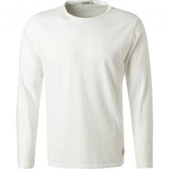 CROSSLEY Longsleeve Kilex/10 Baumwolle, Weiß meliert, Weiß