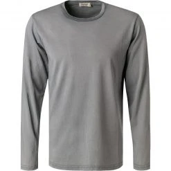 CROSSLEY Longsleeve Hasttc/748C Baumwolle, Graublau, Hellgrau