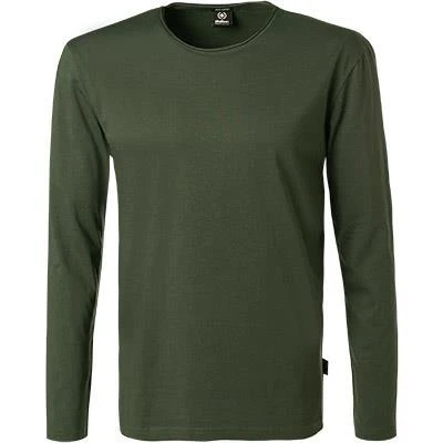 Strellson T-Shirt Tyler 30028482/311 Longsleeve, Pima Baumwolle, Olivgrün, Tannengrün 2 Strellson T-Shirt Tyler 30028482/311 Longsleeve, Pima Baumwolle, Olivgrün, Tannengrün – Bild 2