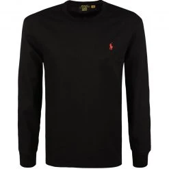 Polo Ralph Lauren Longsleeve 710842632/001 Classic Fit, Baumwolle, Schwarz