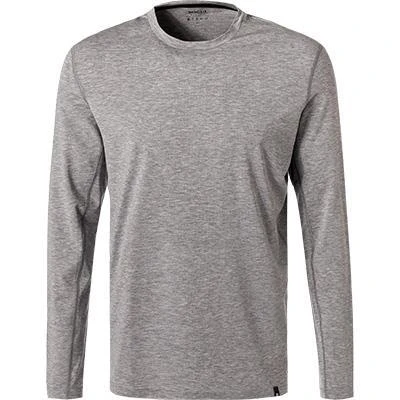 BOGGI MILANO T-Shirt BO21A0127/01 Longsleeve, Mikrofaser atmungsaktiv, Grau 2 BOGGI MILANO T-Shirt BO21A0127/01 Longsleeve, Mikrofaser atmungsaktiv, Grau – Bild 2