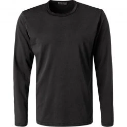 CROSSLEY Longsleeve Hasttc/900C Baumwolle, Schwarz