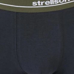 Strellson Shorts 3er Pack 531484/702 Trunks, Baumwoll-Stretch, Navy-oliv-grau, Schwarz-grau-oliv -MR Wasch Geschaft 376030 norm6