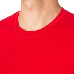 HUGO T-Shirt 2er Pack 50408203/643 T-Shirts, Baumwolle, Rot-schwarz, Rot -MR Wasch Geschaft 376143 norm3