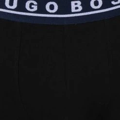 BOSS Boxer Briefs 3er Pack 50458544/967 Trunks, Baumwoll-Stretch, Navy-schwarz, Blau -MR Wasch Geschaft 376342 norm5