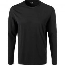 OLYMP Casual Modern Fit T-Shirt 5600/84/68 Longsleeve, Baumwolle, Schwarz