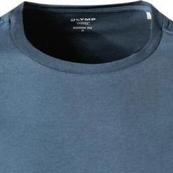 OLYMP Casual Modern Fit T-Shirt 5600/84/13 Longsleeve, Baumwolle, Rauchblau -MR Wasch Geschaft 376668 norm2