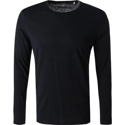 OLYMP Casual Level Five B. Fit T-Shirt 5640/84/18 Longsleeve, Body Fit, Baumwolle-Kaschmir, Marineblau meliert, Marine 2 OLYMP Casual Level Five B. Fit T-Shirt 5640/84/18 Longsleeve, Body Fit, Baumwolle-Kaschmir, Marineblau meliert, Marine – Bild 2