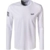 GAS Longsleeve 300222 184451/0001 Bio Baumwolle, Weiß