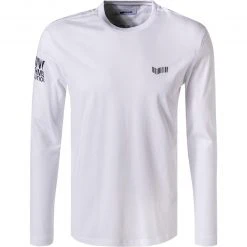 GAS Longsleeve 300222 184451/0001 Bio Baumwolle, Weiß