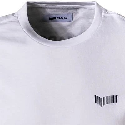 GAS Longsleeve 300222 184451/0001 Bio Baumwolle, Weiß 3 GAS Longsleeve 300222 184451/0001 Bio Baumwolle, Weiß – Bild 3