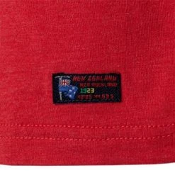 N.Z.A. T-Shirt 21GN701A/1501 Longsleeve, Baumwolle, Rot meliert, Rot -MR Wasch Geschaft 377686 norm3