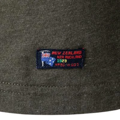 N.Z.A. T-Shirt 21GN701A/1711 Longsleeve, Baumwolle, Dunkelgrün meliert, Dunkelgrün 4 N.Z.A. T-Shirt 21GN701A/1711 Longsleeve, Baumwolle, Dunkelgrün meliert, Dunkelgrün – Bild 4