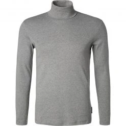 Marc O'Polo Rollkragenshirt 129 2202 52354/936 Bio Baumwolle, Grau meliert