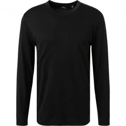 RAGMAN Longsleeve 485880/009 Pima Baumwolle, Schwarz
