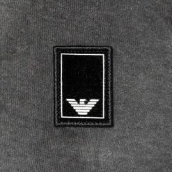 EMPORIO ARMANI Longsleeve 6K1TG9/1JWBZ/0633 Baumwoll-Nicki, Dunkelgrau -MR Wasch Geschaft 377987 norm3