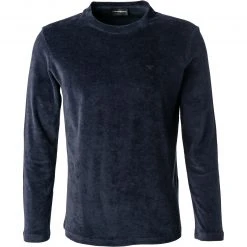 EMPORIO ARMANI Longsleeve 6K1TG9/1JWBZ/0920 Baumwoll-Nicki, Navy