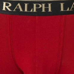 Polo Ralph Lauren Trunk 714843429/001 Baumwoll-Stretch, Dunkelrot , Dunkelrot-gold -MR Wasch Geschaft 378000 norm2