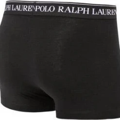 Polo Ralph Lauren Trunks 3er Pack 714835885/002 Baumwoll-Stretch, Schwarz -MR Wasch Geschaft 378137 norm2