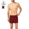 Tommy Hilfiger Boxershorts 2er Pack UM0UM02188/0SD Bio Baumwolle, Navy-dunkelrot